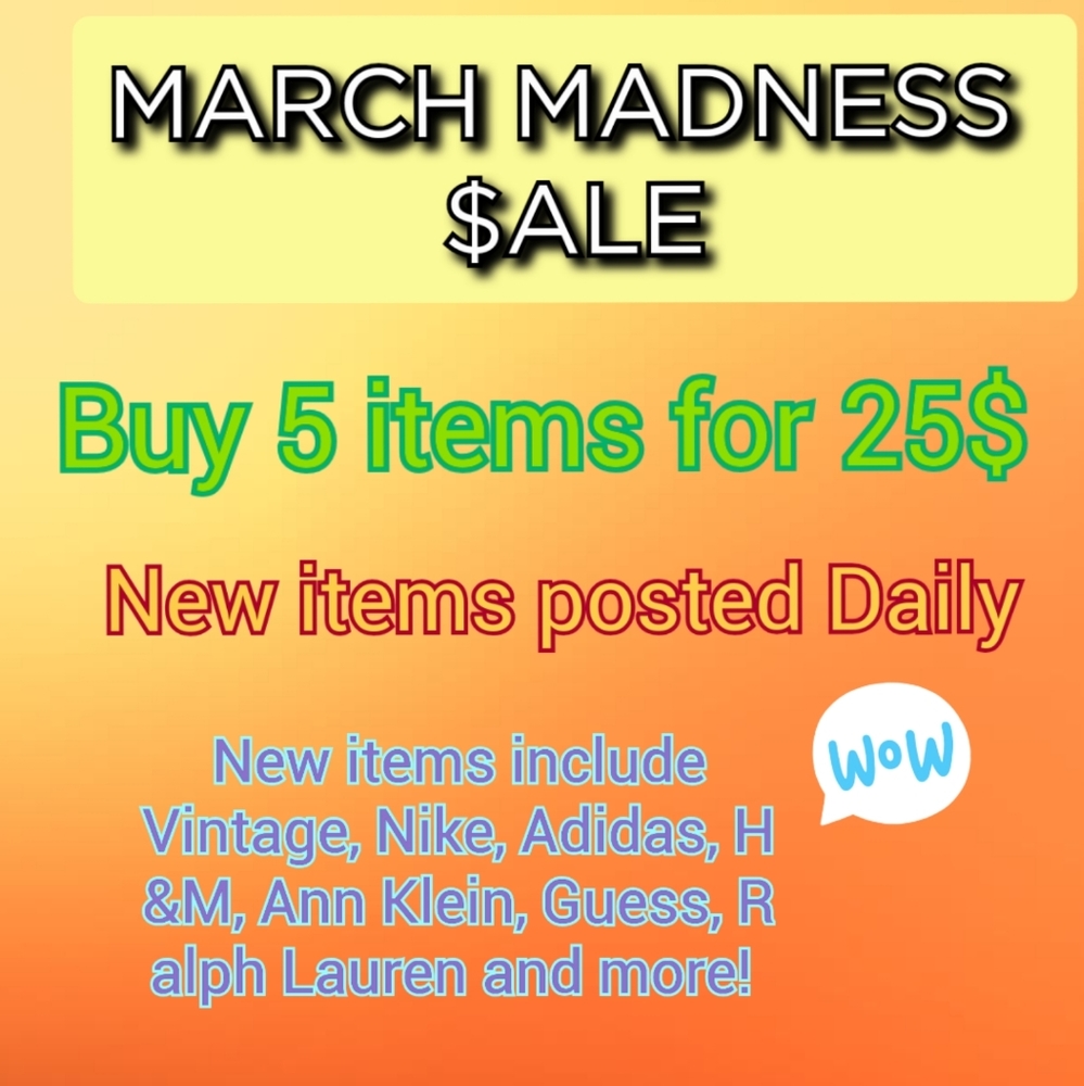 MARCH MADNESS SALE